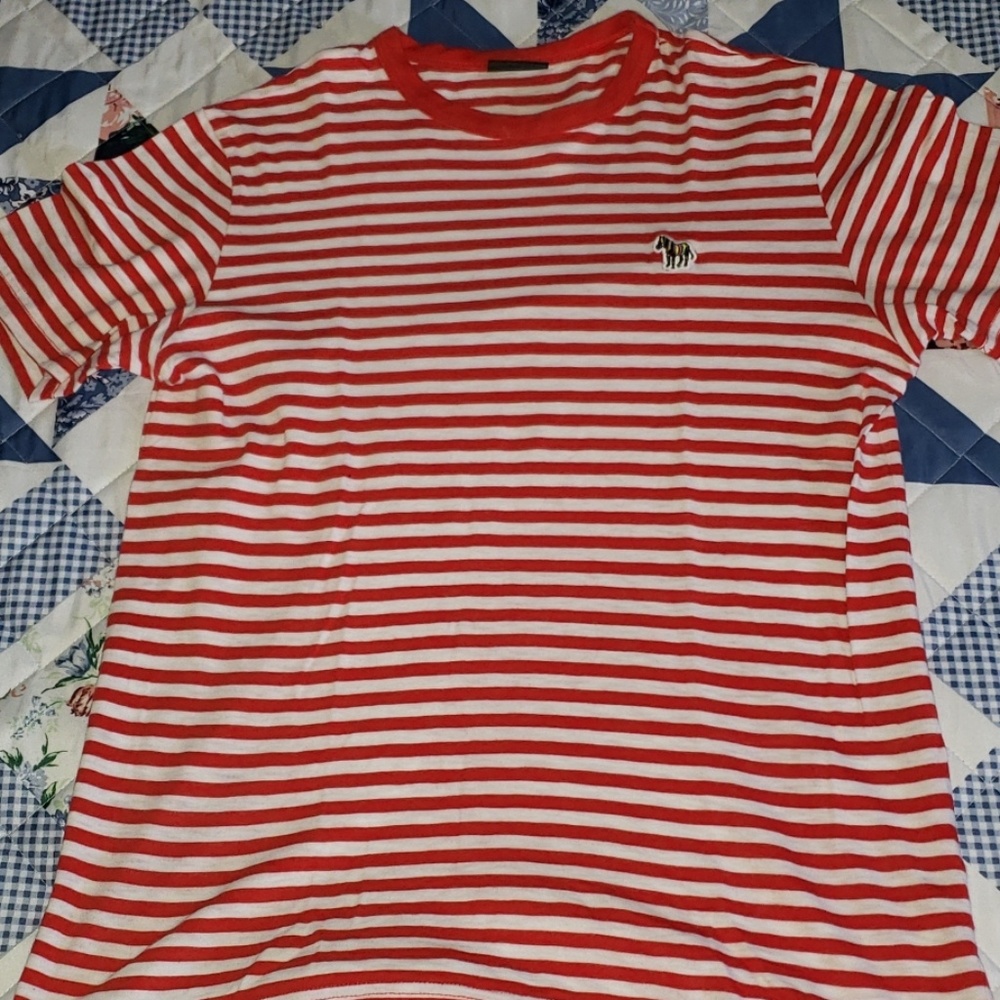 Paul Smith Zebra stripe tee